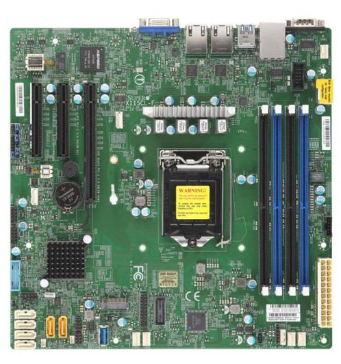 SuperMicro X11SCL-F, Computers en Software, Moederborden, Gebruikt, Intel, DDR4, Ophalen of Verzenden