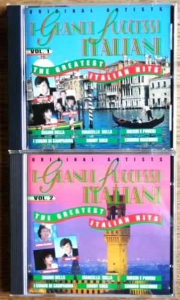 I GRANDI SUCCESSI ITALIANI – Vol. 1 & 2 – 2 Cd’s beschikbaar voor biedingen