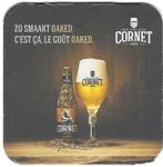 bierviltje 1st Cornet zo smaakt Daked, Verzamelen, Biermerken, Verzenden