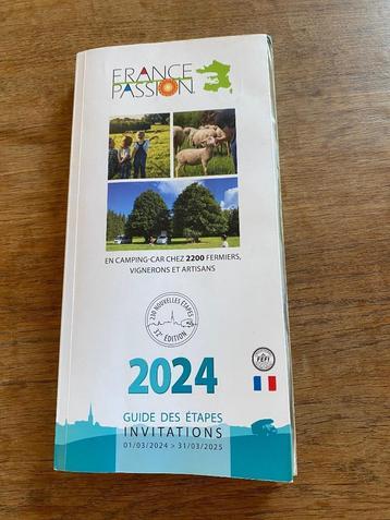 France passion guide des étapes 2024 32e édition beschikbaar voor biedingen