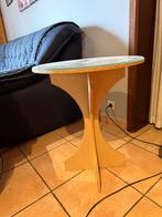 Console en bois avec verre, Antiek en Kunst, Ophalen of Verzenden