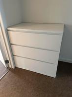 Ikea malm ladeblok wit 3 lades, Ophalen, Zo goed als nieuw
