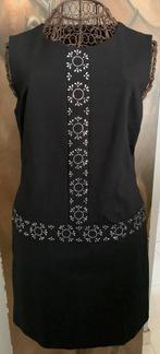 Caroline Biss 40 zwarte jurk met studs fantasie, Kleding | Dames, Maat 38/40 (M), Zwart, Nieuw, Ophalen of Verzenden