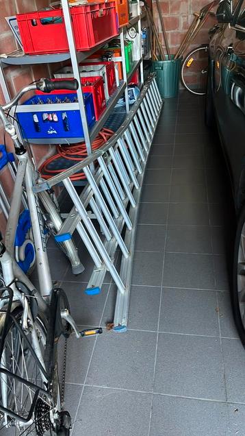 Schuifladder 8 meter (2x 4m) te koop beschikbaar voor biedingen
