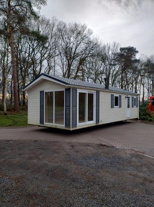 Chalet Arcabo Orlando de Luxe inclusief transport NL️, Caravans en Kamperen, Stacaravans, tot en met 4, Verzenden