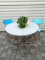Formica tafel - eettafel - retro/vintage - sixties, Huis en Inrichting, Tafels | Eettafels, Ophalen of Verzenden, Gebruikt