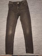 Zwarte broek jeans maat 140 (10 jaar), Broek, Gebruikt, C&A, Meisje