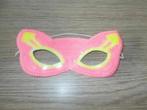 * Masque de chat rose + pot de paillètes grise (fille)., Enfants & Bébés, Costumes de carnaval & Déguisements, Fille, 146 à 152