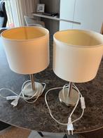 2 nachtlampjes -> 1 kopen - 1 gratis, Huis en Inrichting, Lampen | Tafellampen, Ophalen, Gebruikt, Metaal, Minder dan 50 cm