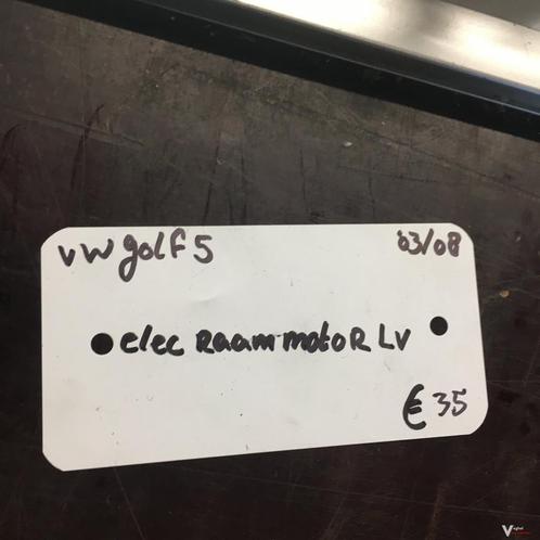 Vw Golf 5 2003 - 2008 Eelktr Raammotor linksvoor  1K0 959 79, Auto-onderdelen, Elektronica en Kabels, Gebruikt, Ophalen of Verzenden