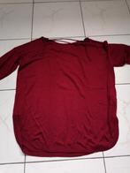 Bordaux truitje met korte mouwen maat M, Kleding | Dames, Truien en Vesten, Ophalen of Verzenden, Maat 38/40 (M)