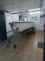 Boot met trailer en motor, Watersport en Boten, Boottrailers, Ophalen, Zo goed als nieuw