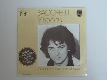 Bacchelli Y Solo Tu 7" 1981