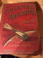 La science amusante Tom Tit, Antiquités & Art, Antiquités | Livres & Manuscrits, Enlèvement ou Envoi