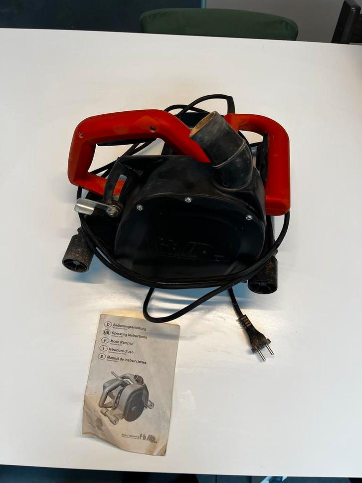 Dubbele muurfrees, sleuvenslijpmachine , sleuvenfrees, Bricolage & Construction, Outillage | Fraiseuses, Comme neuf, Découpeur de mur