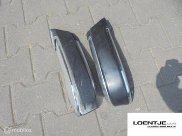 twee nette chromen e30 bumperhoeken met kapjes 325i 323i etc beschikbaar voor biedingen