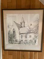 Litho ronald ergo - kerk hunnegem, Ophalen