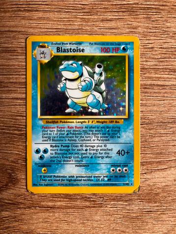 Blastoise 2/102 Base set Pokémon holo beschikbaar voor biedingen
