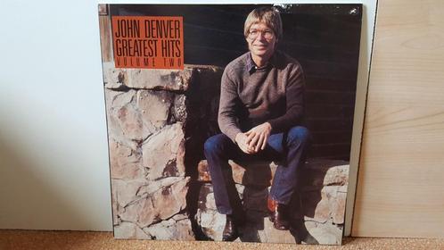 JOHN DENVER - GREATEST HITS VOLUME TWO (1982) (LP), CD & DVD, Vinyles | Country & Western, Comme neuf, 10 pouces, Envoi