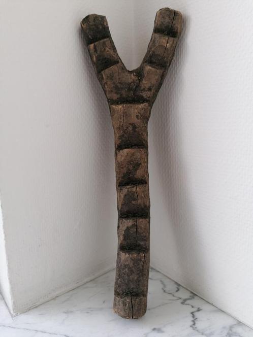 Echelle Dogon Miniature en bois 41 cm (Mali), Antiquités & Art, Art | Art non-occidental, Enlèvement ou Envoi