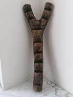 Echelle Dogon Miniature en bois 41 cm (Mali), Antiquités & Art, Enlèvement ou Envoi