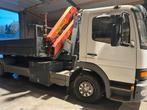Mercedes Atego 1223L 11990 ton vrachtwagen, Achterwielaandrijving, Leder en Stof, Wit, Mercedes-Benz