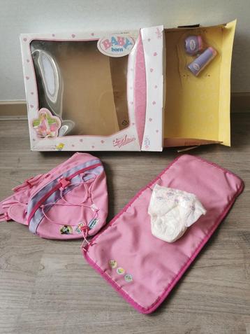 Verzorgingstas babyborn zapf creations  beschikbaar voor biedingen