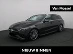 Mercedes-Benz C 180 AMG Line Estate + LEDER + LED + CARPLAY, Auto's, Mercedes-Benz, Automaat, Achterwielaandrijving, Gebruikt