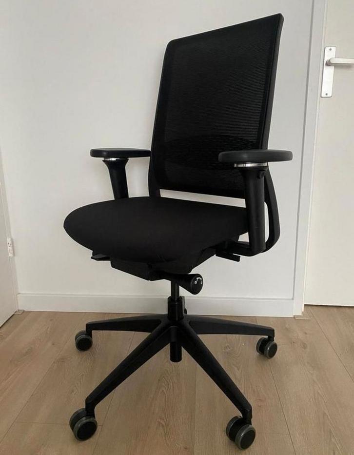 Ergonomische bureaustoel Ahrend Gispen zinn smart 2.0, Huis en Inrichting, Bureaustoelen, Zo goed als nieuw, Bureaustoel, Zwart