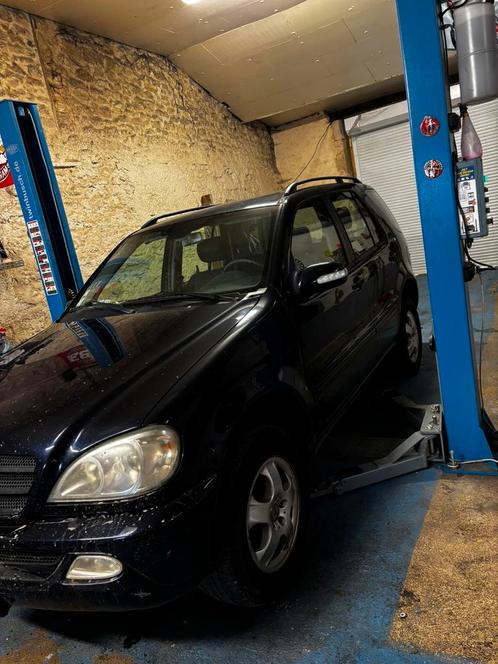 Mercedes-Benz ML, Auto's, Mercedes-Benz, Particulier, Lederen bekleding, Zwart, Zwart, Leder, Ophalen
