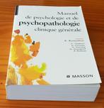 Manuel de psychologie et psychopathologie clinique générale, Livres, Psychologie, Utilisé, Envoi, Psychologie clinique