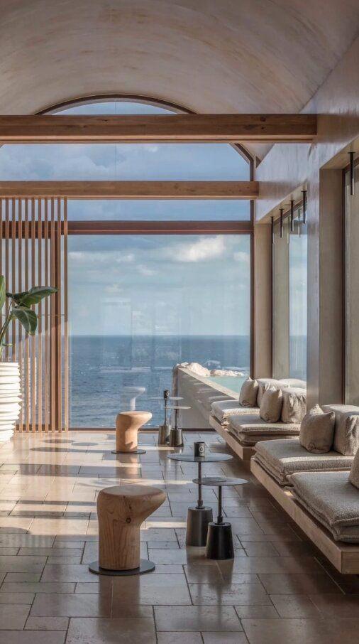 BEIGE KALKSTENEN VLOER – ROMEINS PATROON, NATUURSTENEN, Hobby en Vrije tijd, Overige Hobby en Vrije tijd, Nieuw, Ophalen