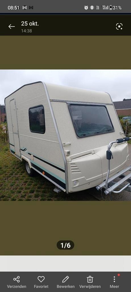 Caravan caravelair, Caravans en Kamperen, Caravans, Particulier, Ophalen