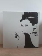Canvas Audrey Hepburn - Ikea, Antiek en Kunst, Kunst | Schilderijen | Modern, Ophalen