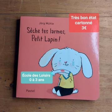 Nombreux livres École des Loisirs de 0 à 3 ans beschikbaar voor biedingen