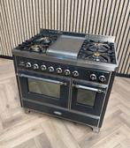 Prachtig Boretti Majestic Fornuis Gas 100cm + Frytop, 60 cm of meer, Zo goed als nieuw, Gas, Vrijstaand