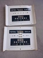 Wayne teller plaat emaille, Verzamelen, Automaten | Overige, Ophalen of Verzenden, Gebruikt