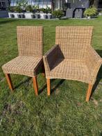 Rotan ('rieten') stoelen in nieuwe staat, Ophalen, Zo goed als nieuw, Riet of Rotan, Vijf, Zes of meer stoelen