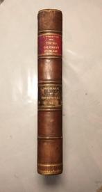 Manuscrit sur le droit romain 1884-1885  , 500 pages, Enlèvement ou Envoi