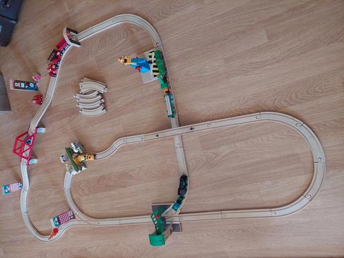 Treinset BRIO, Kinderen en Baby's, Speelgoed | Houten speelgoed, Gebruikt, Ophalen