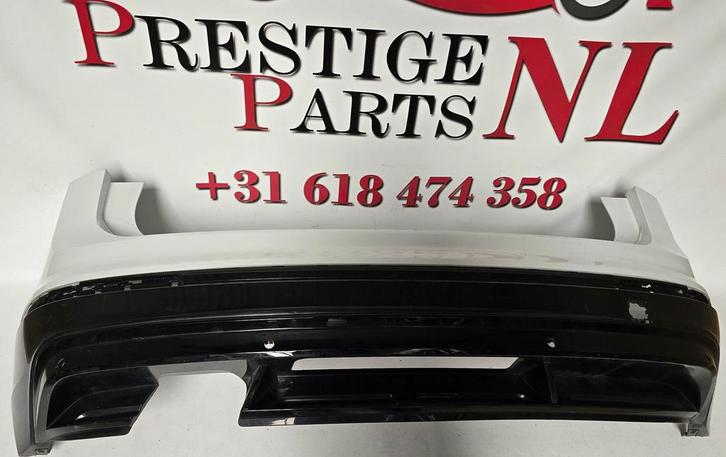 Achterbumper Volkswagen Tiguan 5NA R-line 6xPDC ORIGINEEL, Auto-onderdelen, Carrosserie, Bumper, Achter, Gebruikt, Herkomst onderdeel bekend