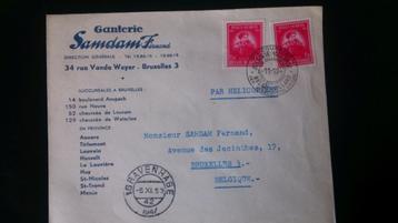 Lettre enveloppe, Envoi, Lettre