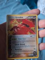 Groudon, Hobby en Vrije tijd, Verzamelkaartspellen | Pokémon, Ophalen of Verzenden, Zo goed als nieuw
