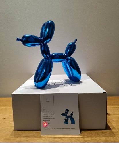 Balloon dog jeff koons blauw, Antiek en Kunst, Kunst | Designobjecten, Ophalen