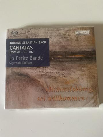 CD Cantates van Bach , la petite bande , nieuw !