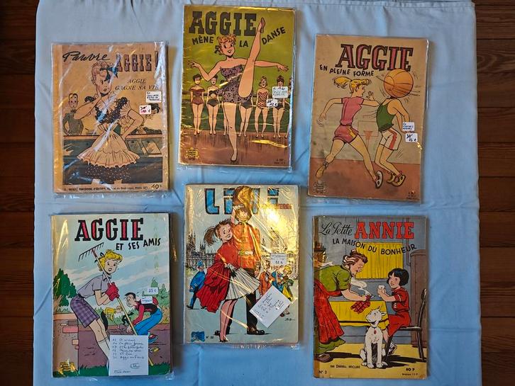BD Lili, Aggie, La Petite Annie, lots et à la pièce, Livres, Humour, Enlèvement ou Envoi