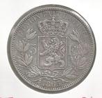 13000 * LEOPOLD 1 * 5 frank 1865 * Z.Fr/Pr, Postzegels en Munten, Munten | België, Zilver, Verzenden