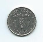 Belgique, 1 Franc 1929 FR., Postzegels en Munten, Munten | België, Ophalen of Verzenden, Overig, Losse munt