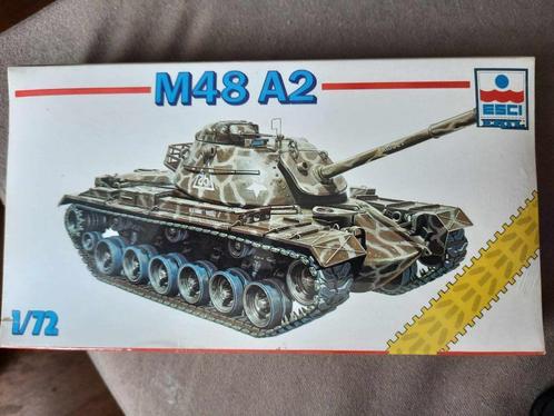 char esci M48 A2 1/72, Hobby & Loisirs créatifs, Modélisme | Voitures & Véhicules, Neuf, Tank, 1:50 ou moins, Autres marques, Enlèvement ou Envoi