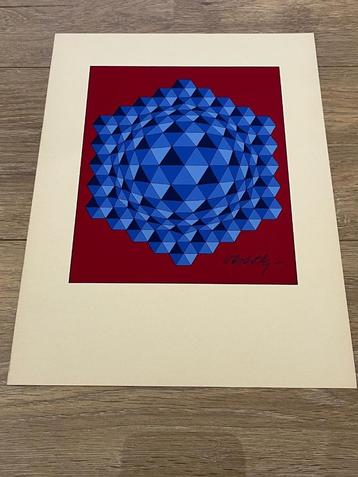 Viktor Vasarely (1906-1997) - gesigneerd beschikbaar voor biedingen